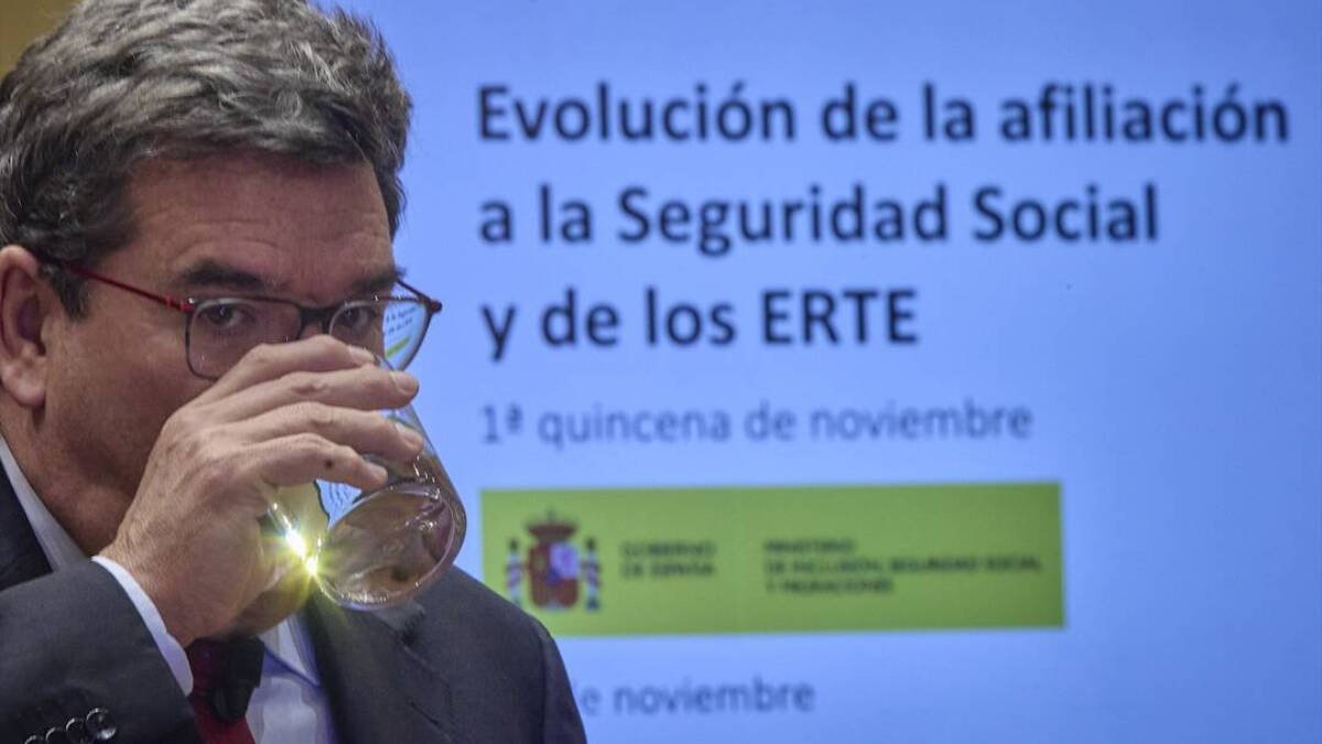 El ministro de Seguridad Social, José Luis Escrivá