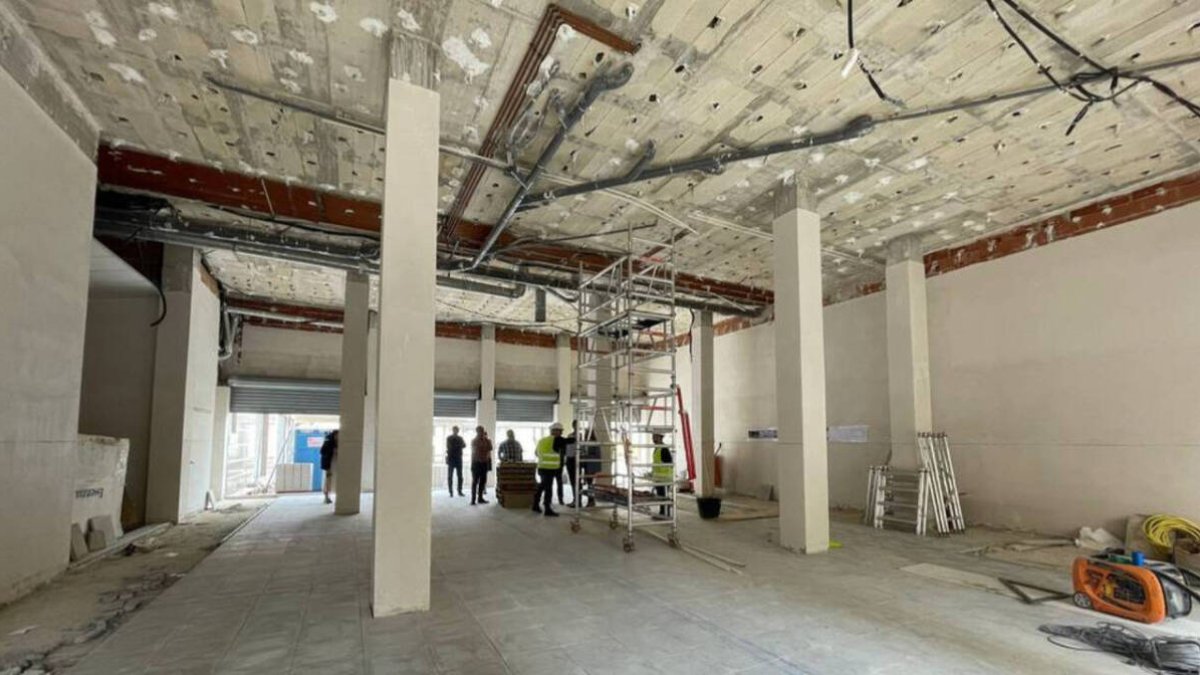 Así van las obras en el nuevo consultorio de La Marina. Fuente externa