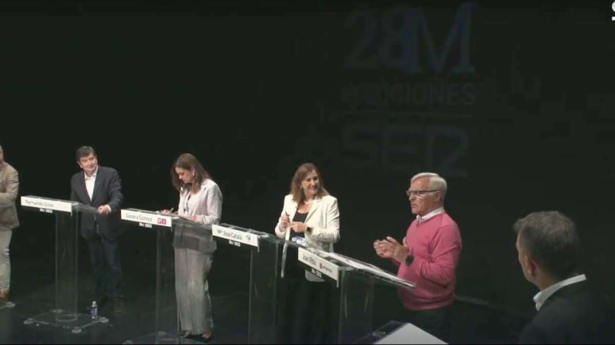 Debate electoral municipal de la Ser.