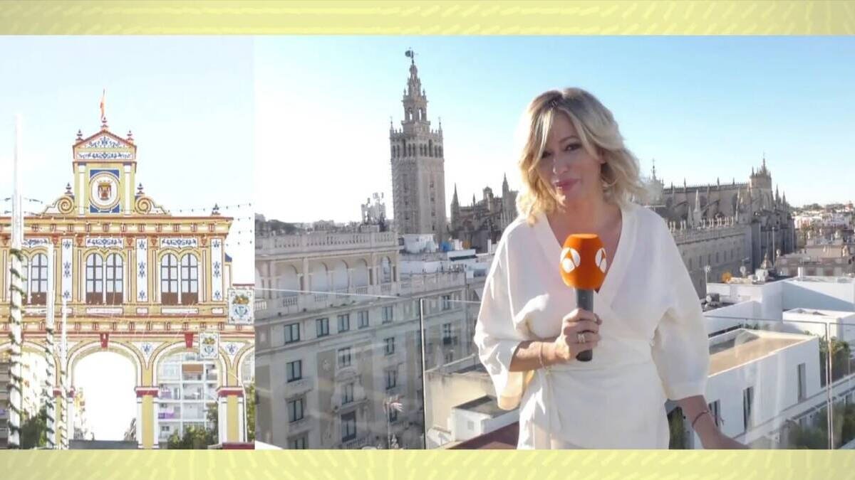 Susanna Griso se traslada a Sevilla con 'Espejo Público'.