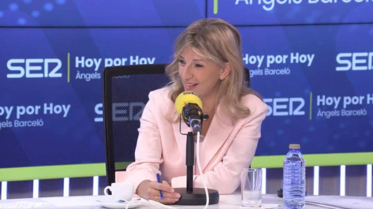 Yolanda Díaz en la SER