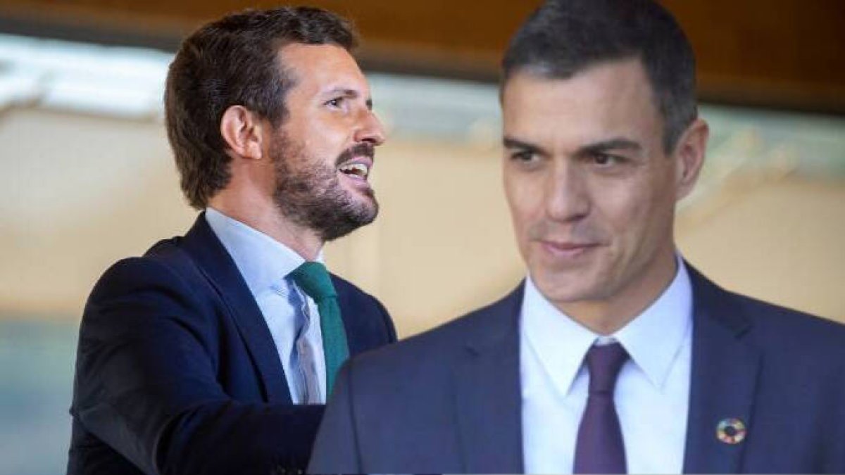 Pablo Casado y Pedro Sánchez
