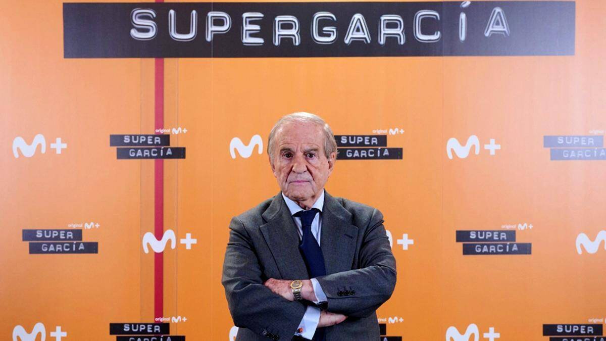 José María García, en la presentación de su docuserie.