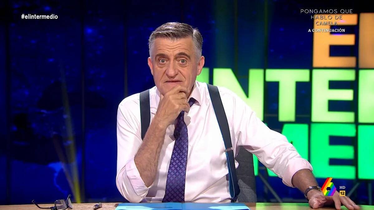 El presentador de 'El Intermedio', el gran Wyoming.
