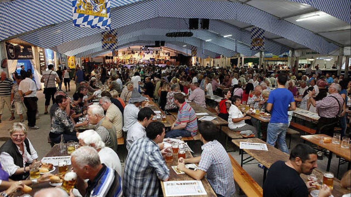 Todo listo para el inicio de la Oktoberfesters de Calpe