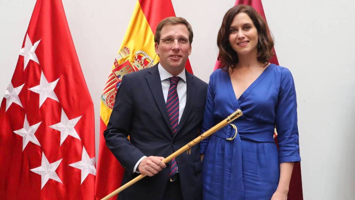 Isabel Díaz Ayuso y José Luis Martínez-Almeida