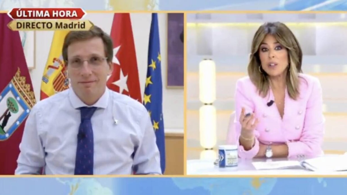 Almeida responde a Ortega Smith en Telecinco