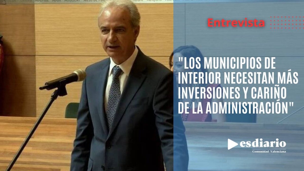 Ricardo Gabaldón, alcalde de Utiel y diputado del área de Administración General y Bandas de Música - ESDIARIO