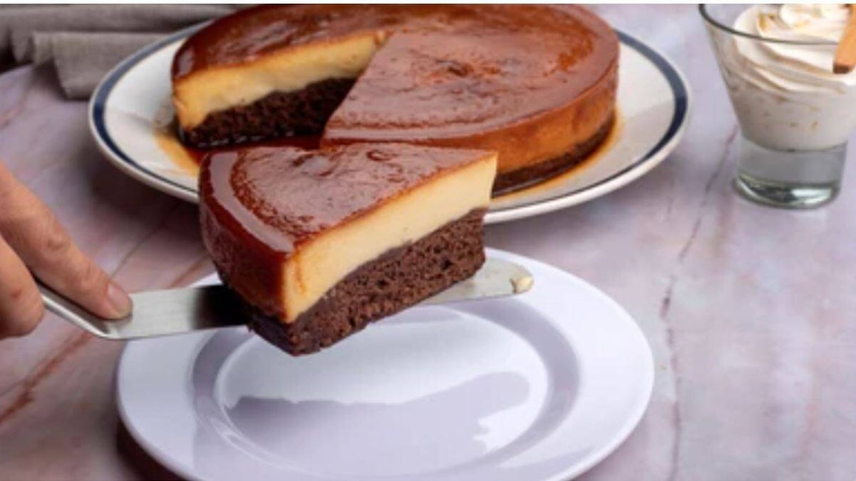 Chocoflan o pastel imposible