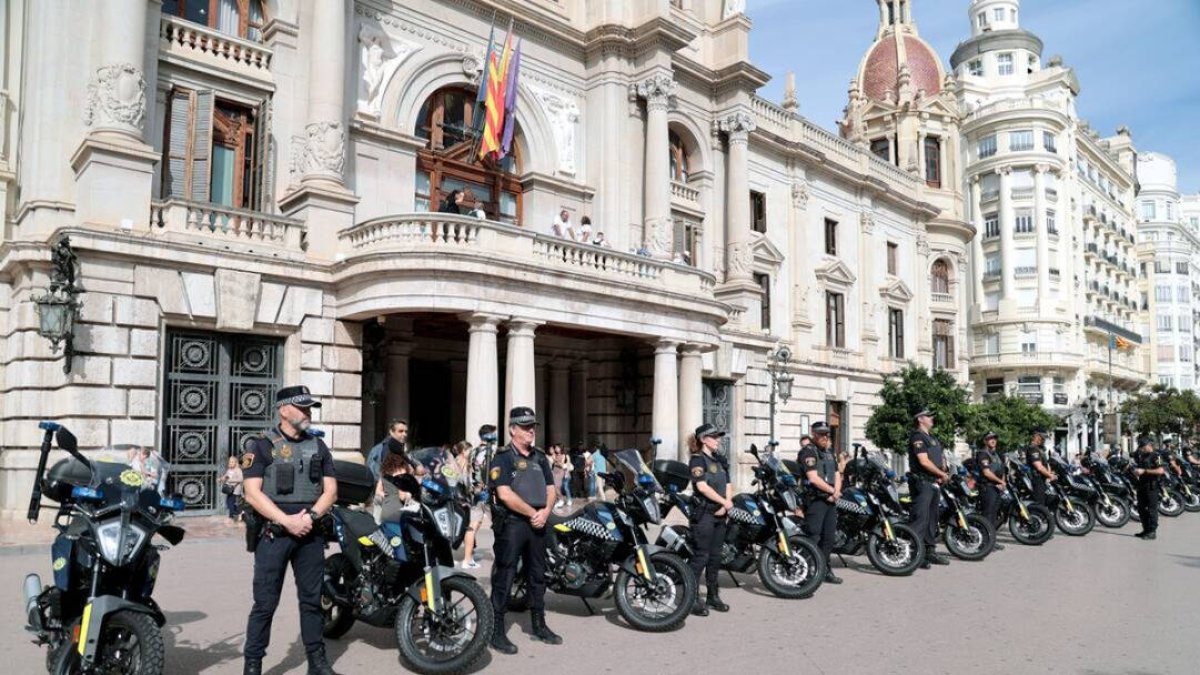 Nuevas motocicletas de la Policía Local de Valencia - AYUNTAMIENTO DE VALENCIA