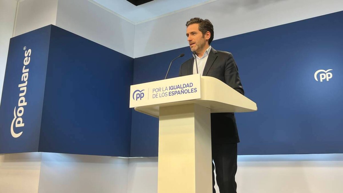 Borja Sémper, portavoz del PP