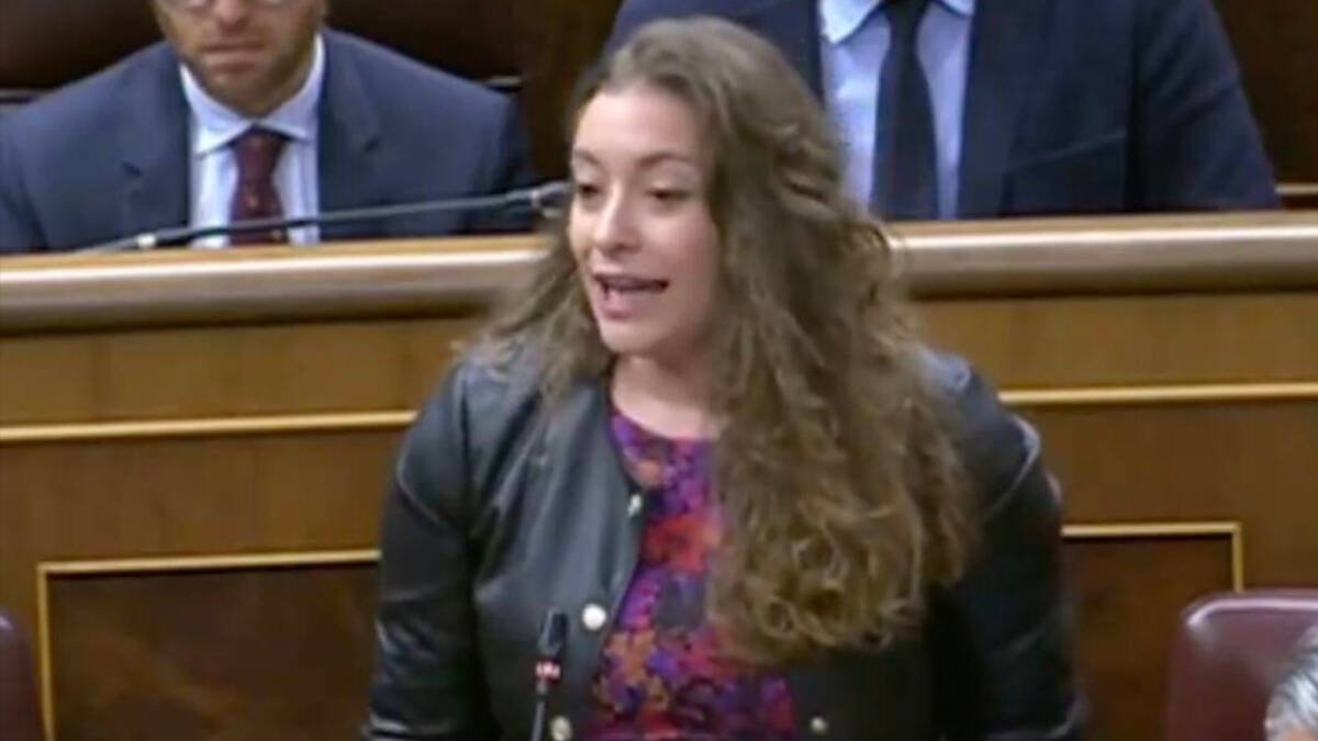 Ester Muñoz en el Congreso