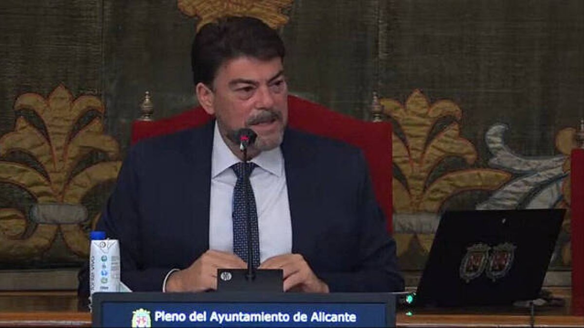 Luis Barcala, alcalde de Alicante