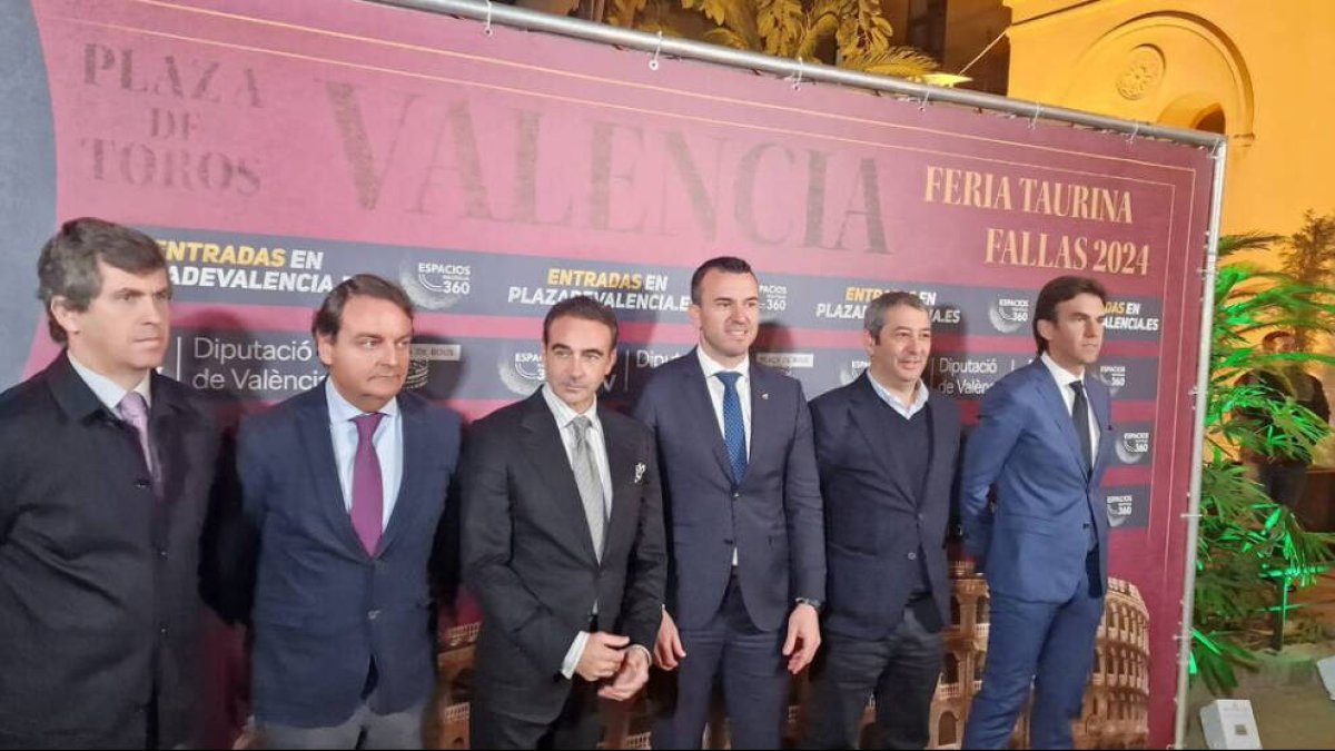 Presentación de la Feria Taurina de Fallas y Octubre.