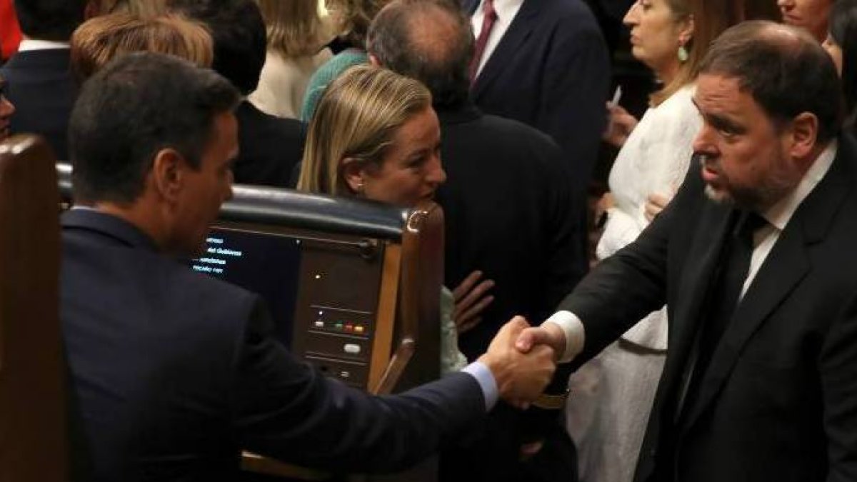 Sánchez y Junqueras, una alianza a prueba de contratiempos.
