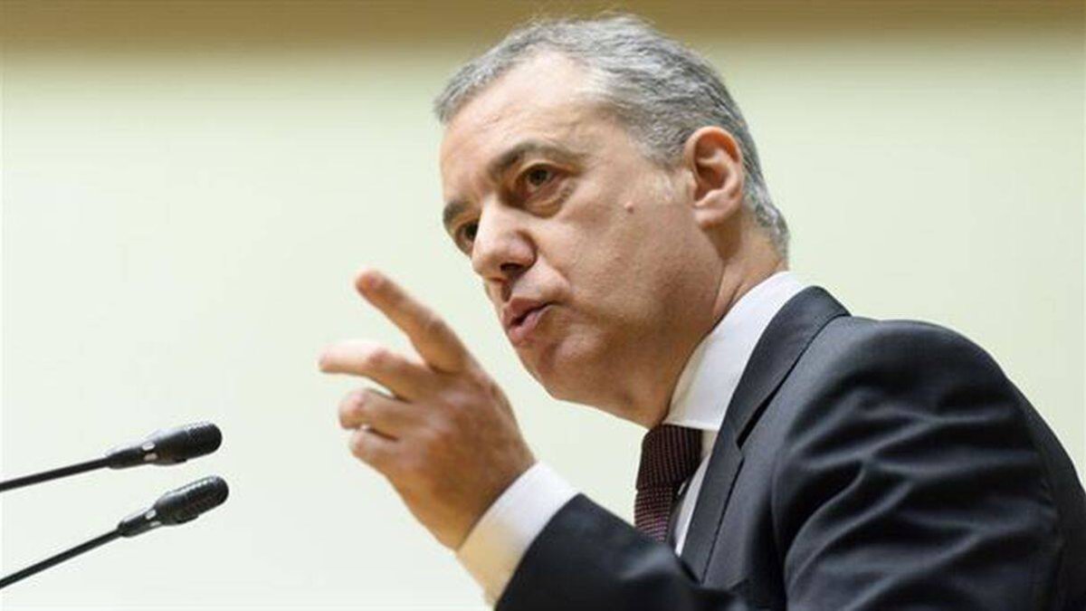 El lendakari Urkullu.