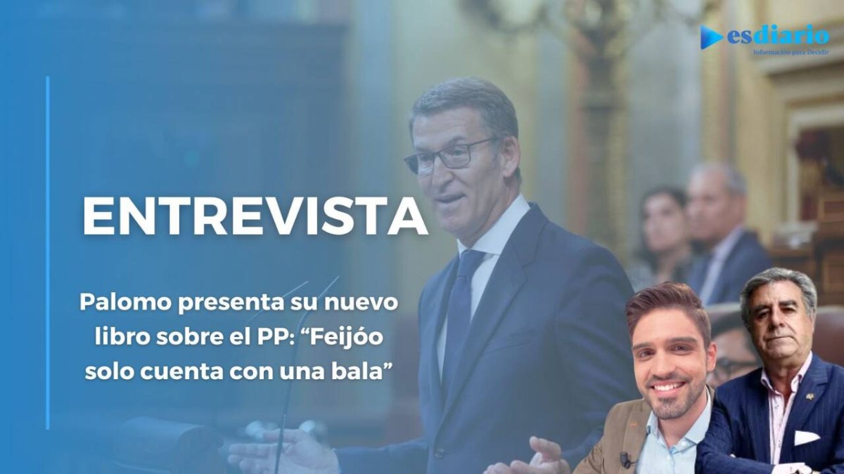 Al fondo de la imagen se ve a Alberto Núñez Feijóo, líder del PP