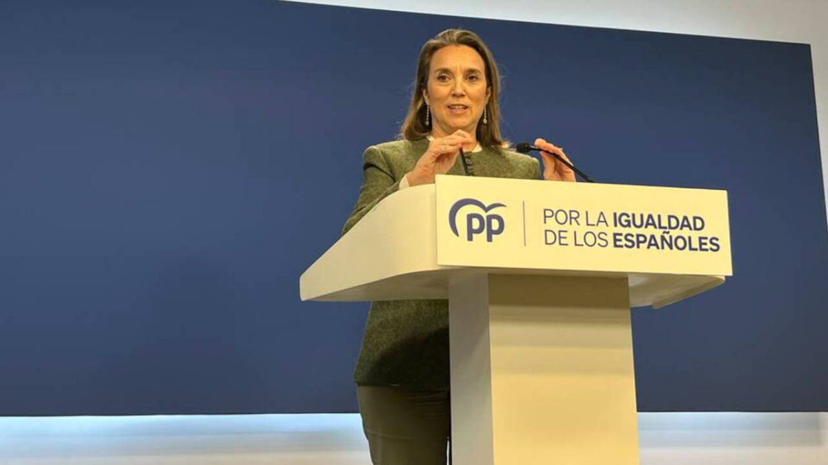 Cuca Gamarra, secretaria general del PP