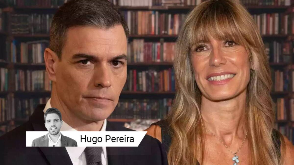 Pedro Sánchez junto a su mujer Begoña Gómez