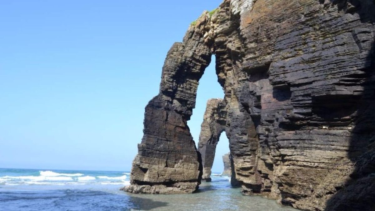 Playa de las Catedrales. Ribadeo. Lugo. Galicia.
