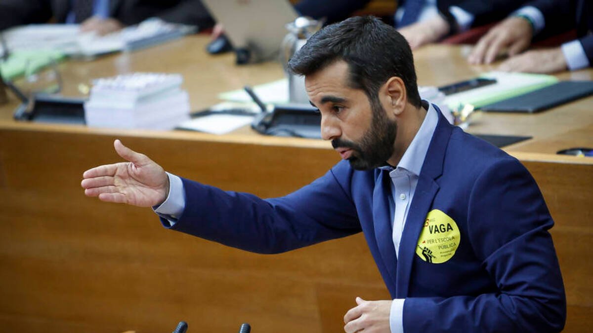 El portavoz del PSPV, José Muñoz.