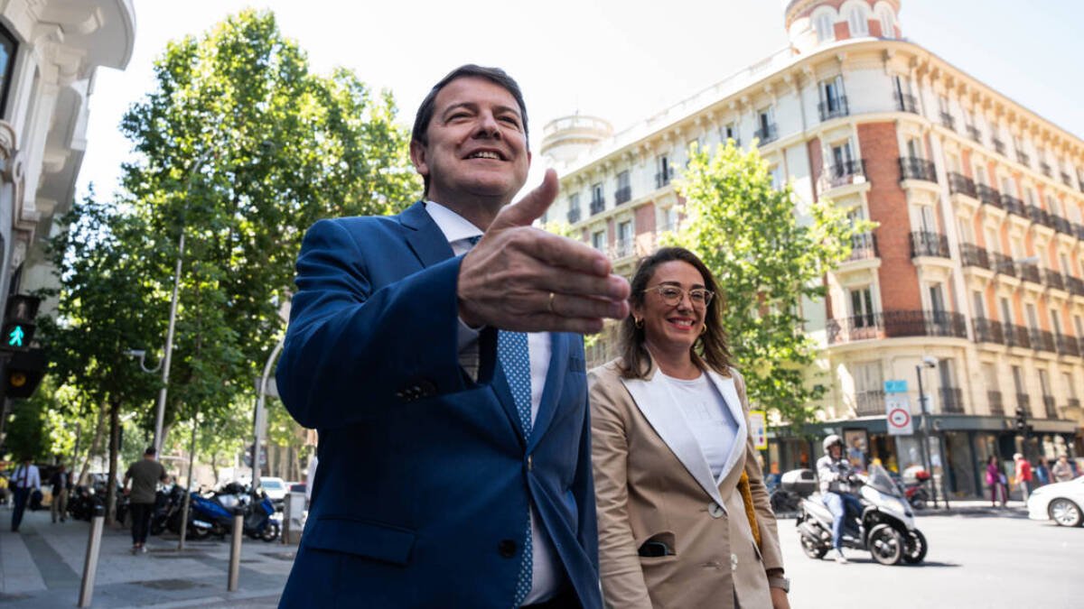 El presidente de Castilla y León, Alfonso Fernández Mañueco.