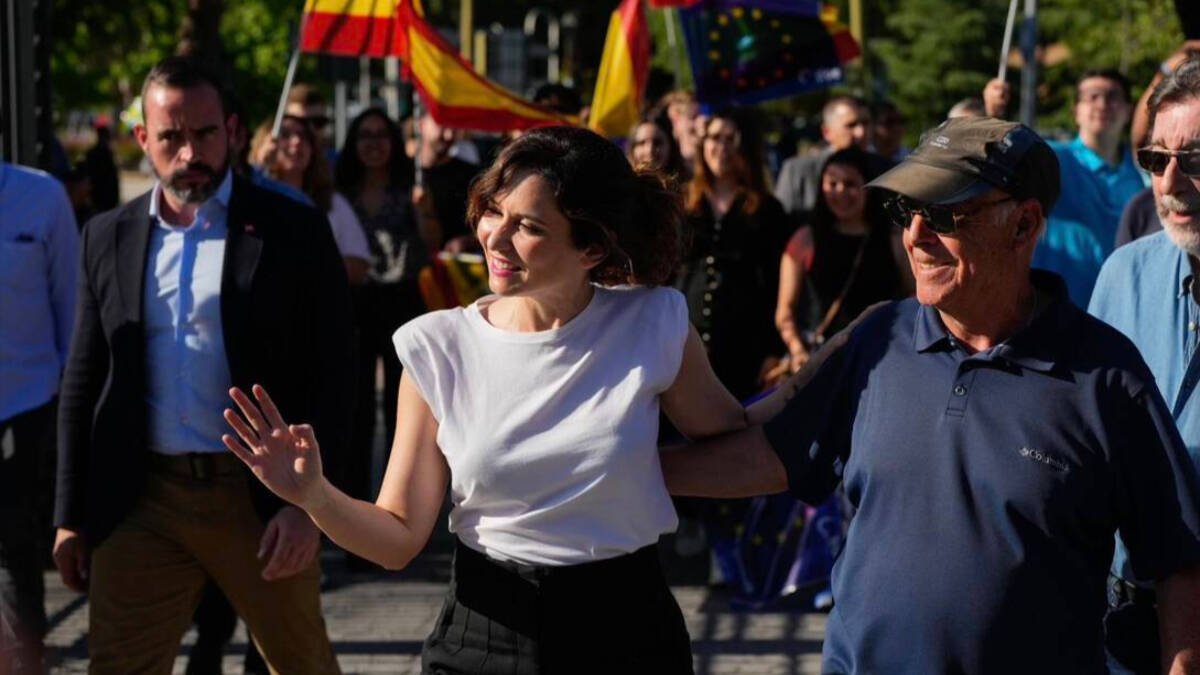 Isabel Díaz Ayuso en Móstoles