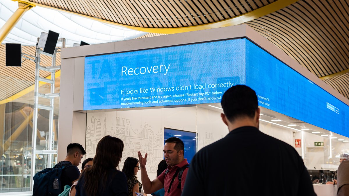 Caída de Microsoft que ha afectado a aeropuertos de todo el mundo