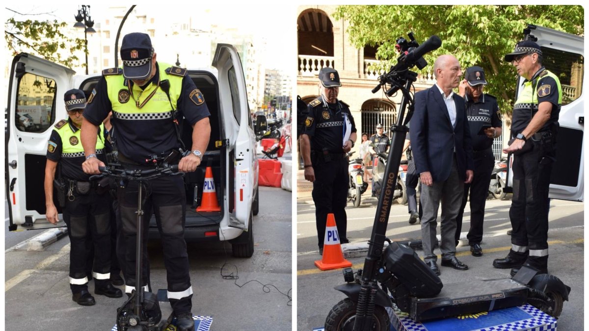 El medidor de patinetes o dinamómetro