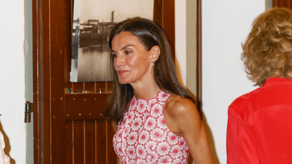 La Reina Letizia, este domingo 4 de agosto en Mallorca.