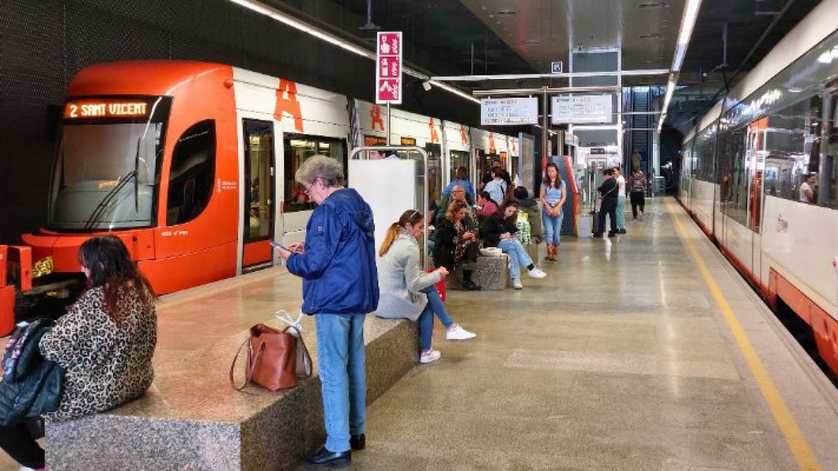Imagen de archivo del TRAM de Alicante