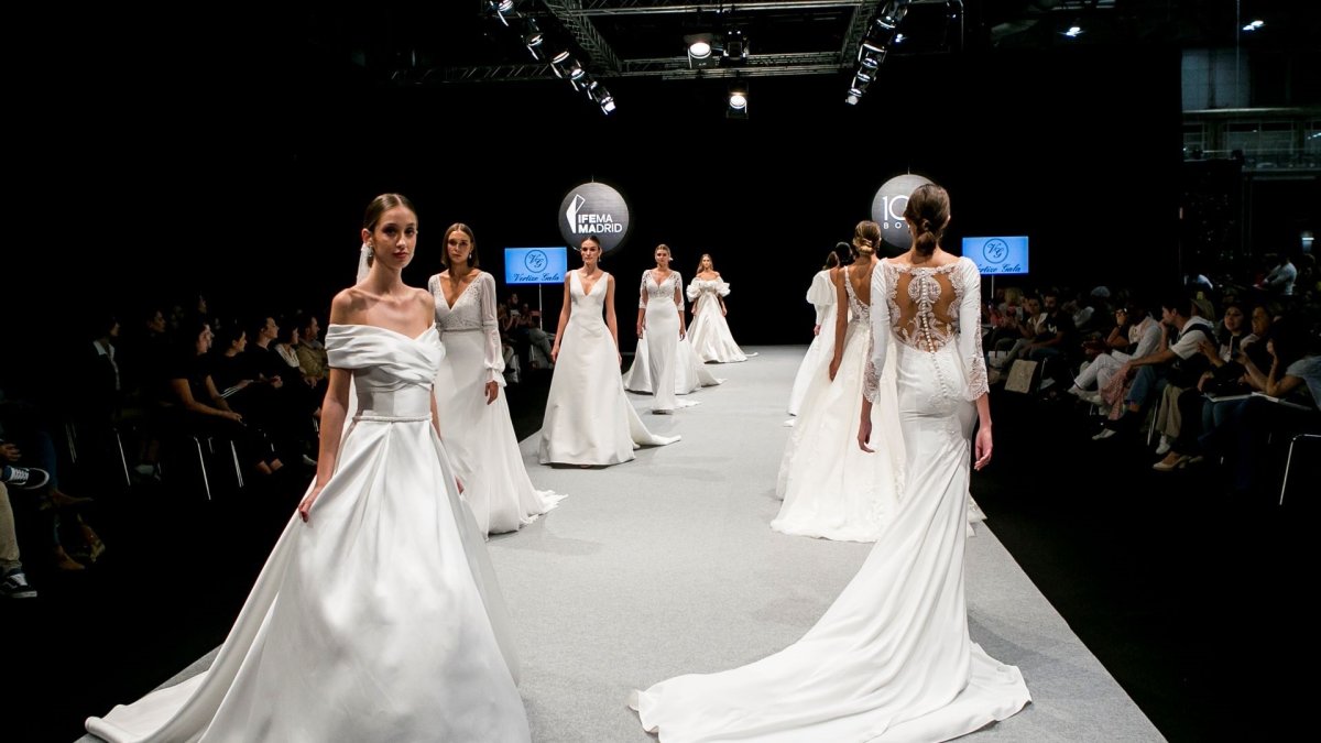 1001 Bodas, desfile de trajes nupciales en Madrid.
IFEMA MADRID
(Foto de ARCHIVO)
25/10/2023