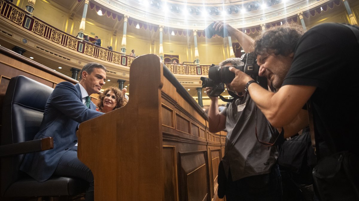 El presidente del Gobierno, Pedro Sánchez.