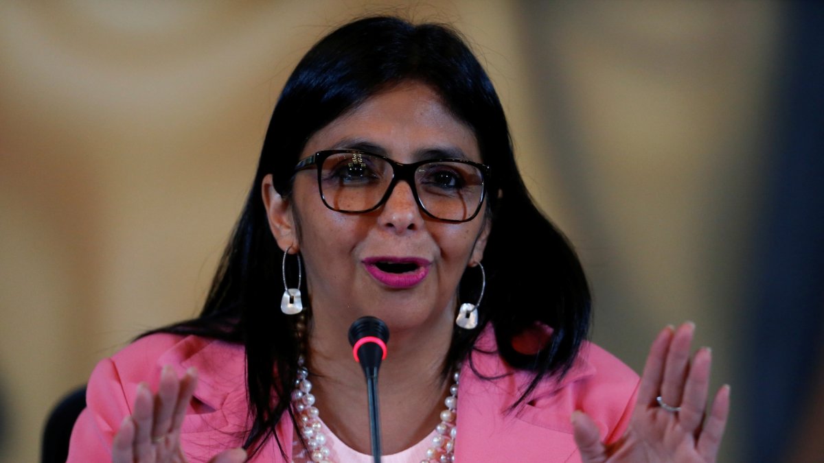 Delcy Rodríguez, vicepresidenta de Venezuela.
(Foto de ARCHIVO)
29/5/2017