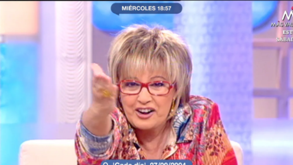 TVE recuperó el día en que María Teresa Campos llamó