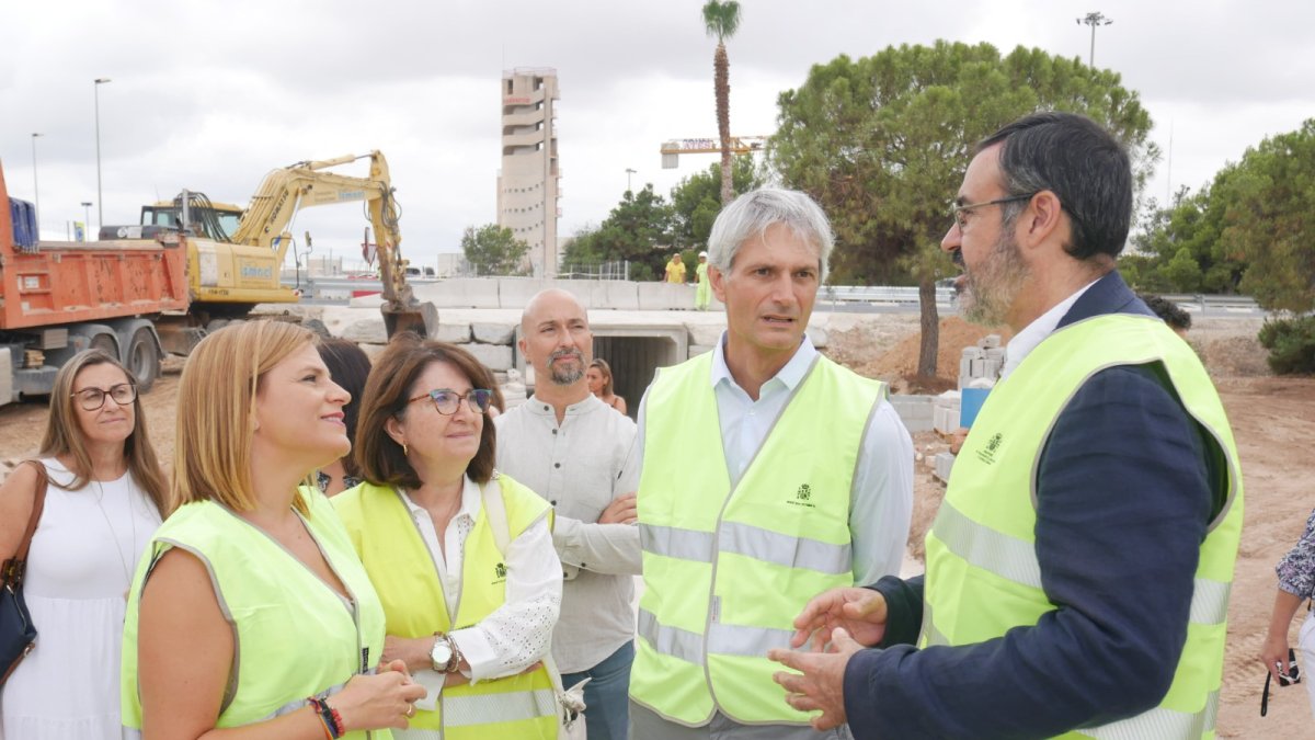 Visita a las obras