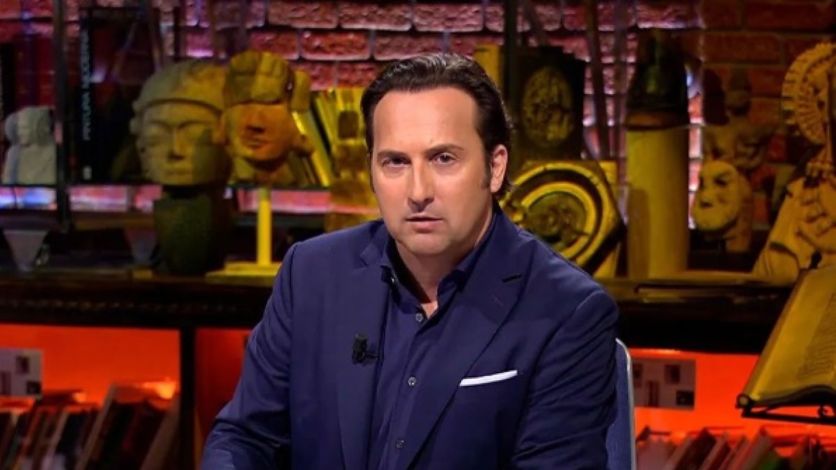Iker Jiménez, en el plató de