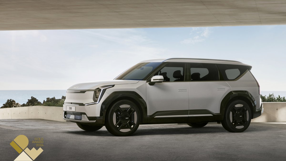 El Kia EV9 gana el Gold trophy en los premios de diseño IDEA 2024