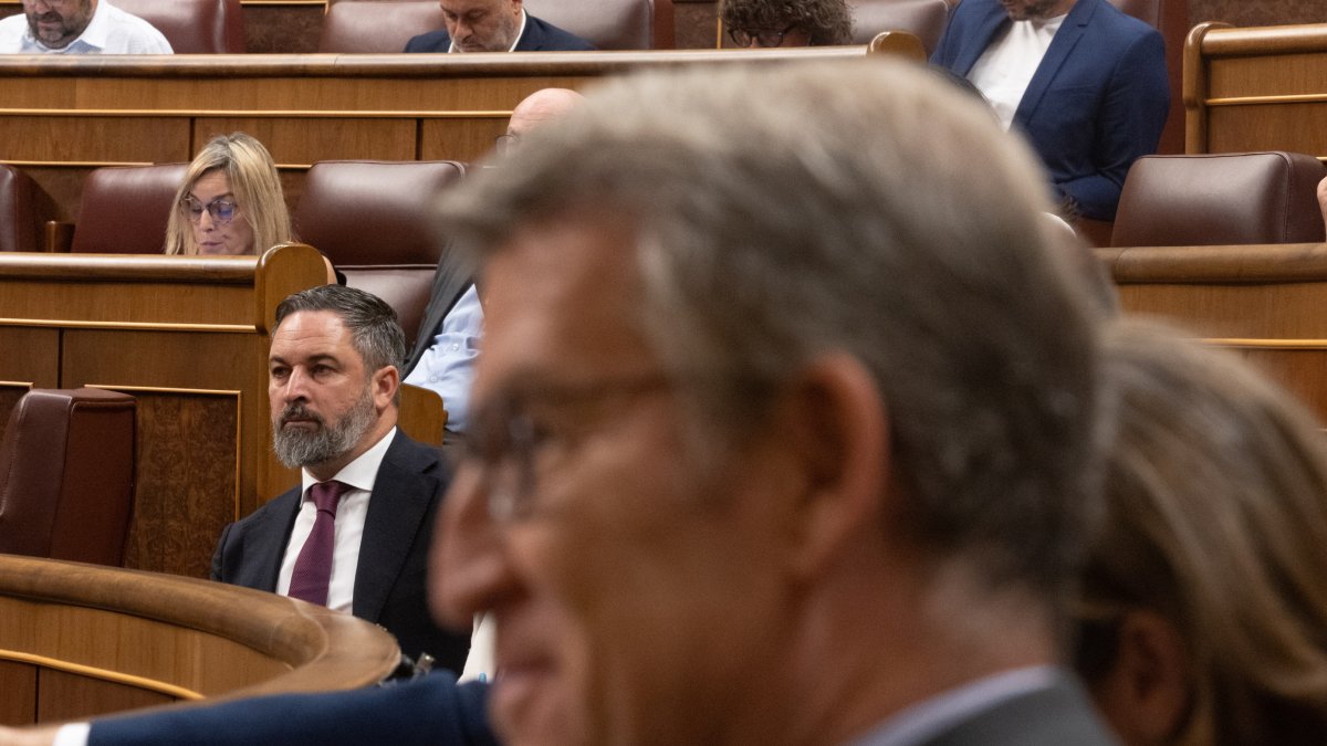 Feijóo se lanza al cuerpo a cuerpo con Abascal y zanja el debate interno