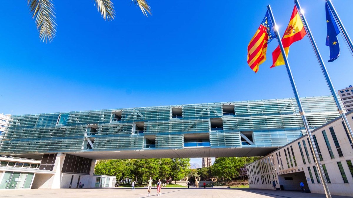 El Ayuntamiento de Benidorm en una imagen de archivo