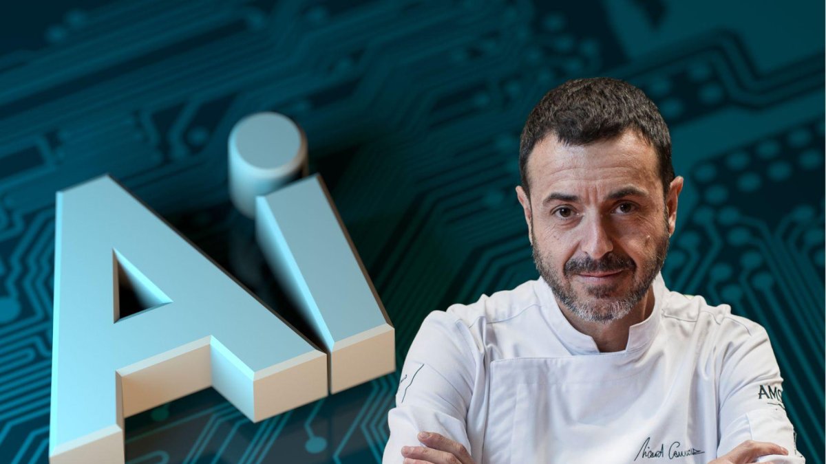 El distinguido cocinero valenciano, Ricard Camarena.