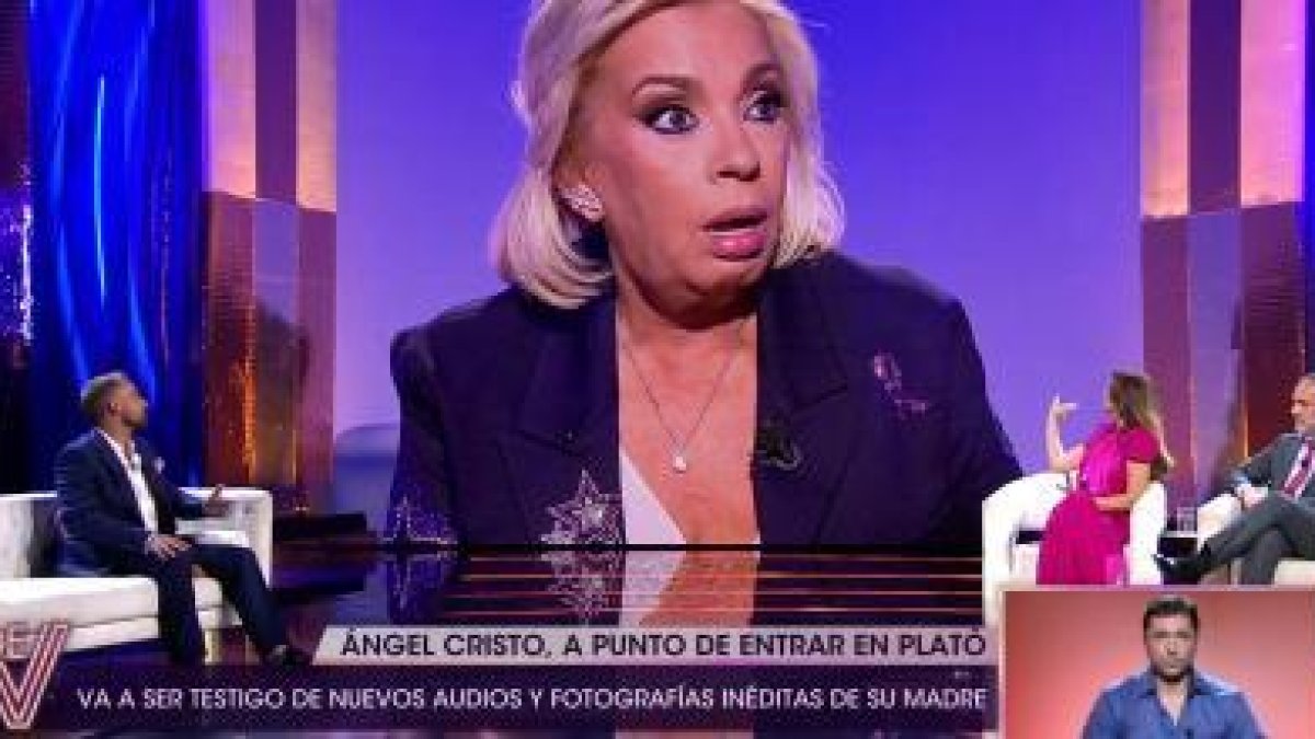 Lo que sucedió entre Carmen Borrego y su hijo detrás de cámaras no fue exactamente lo mismo que sucedió delante.
