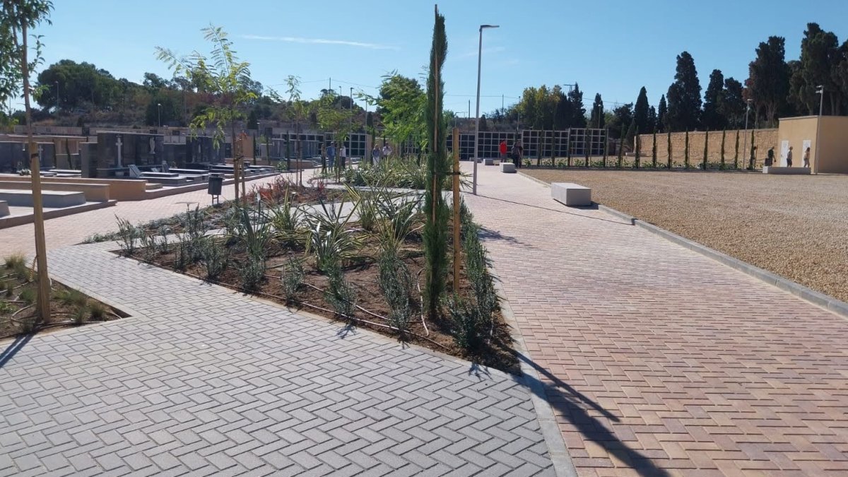 Vista del Cementerio Municipal de Villajoyosa