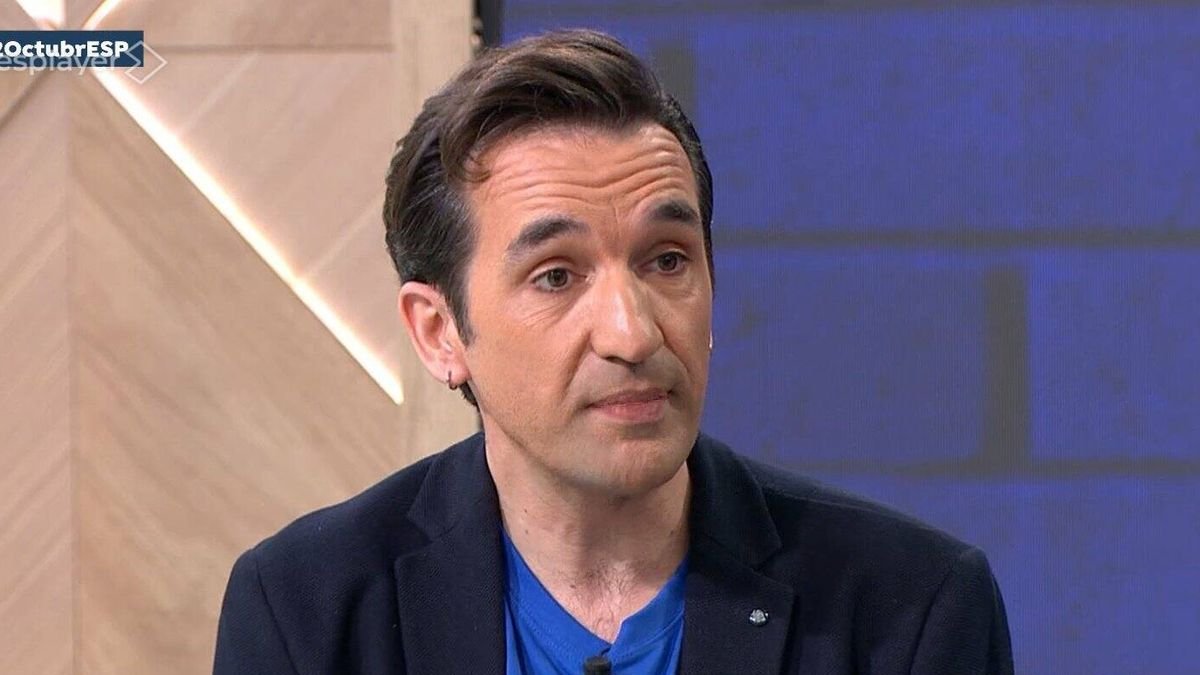 Miguel Lago, al borde del llanto en el plató de Espejo Público.