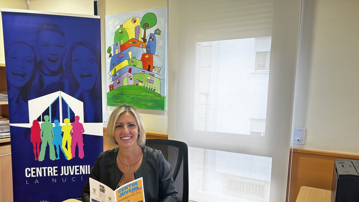 María Jesús Jumilla, concejala de Juventud en la presentación de la Programación 2024-2025