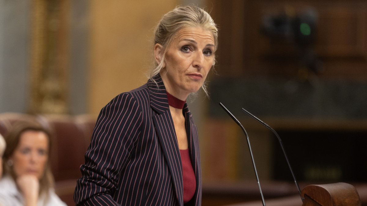 (Foto de ARCHIVO)
La vicepresidenta segunda y ministra de Trabajo, Yolanda Díaz