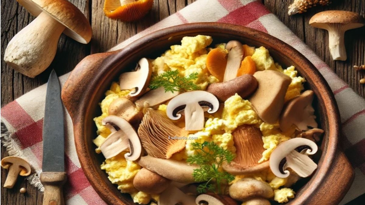 Revuelto de setas