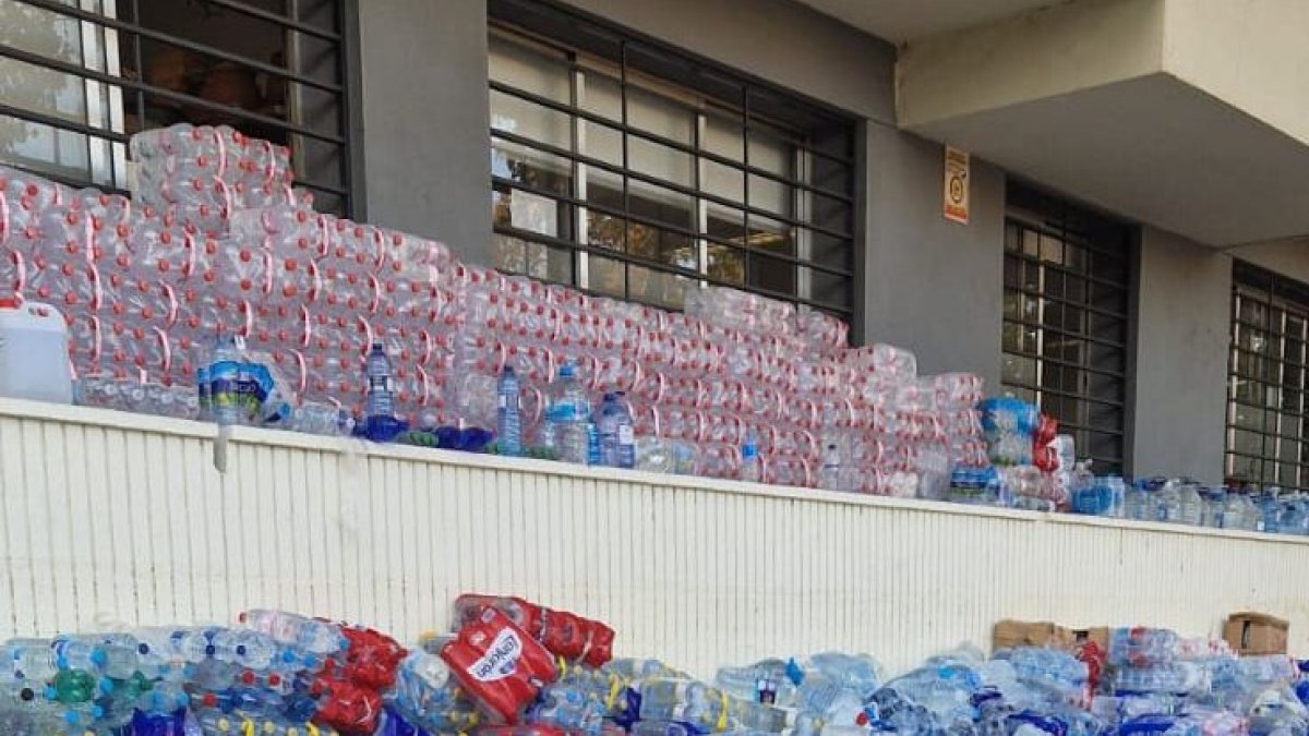 Imagen de parte de la ayuda recogida