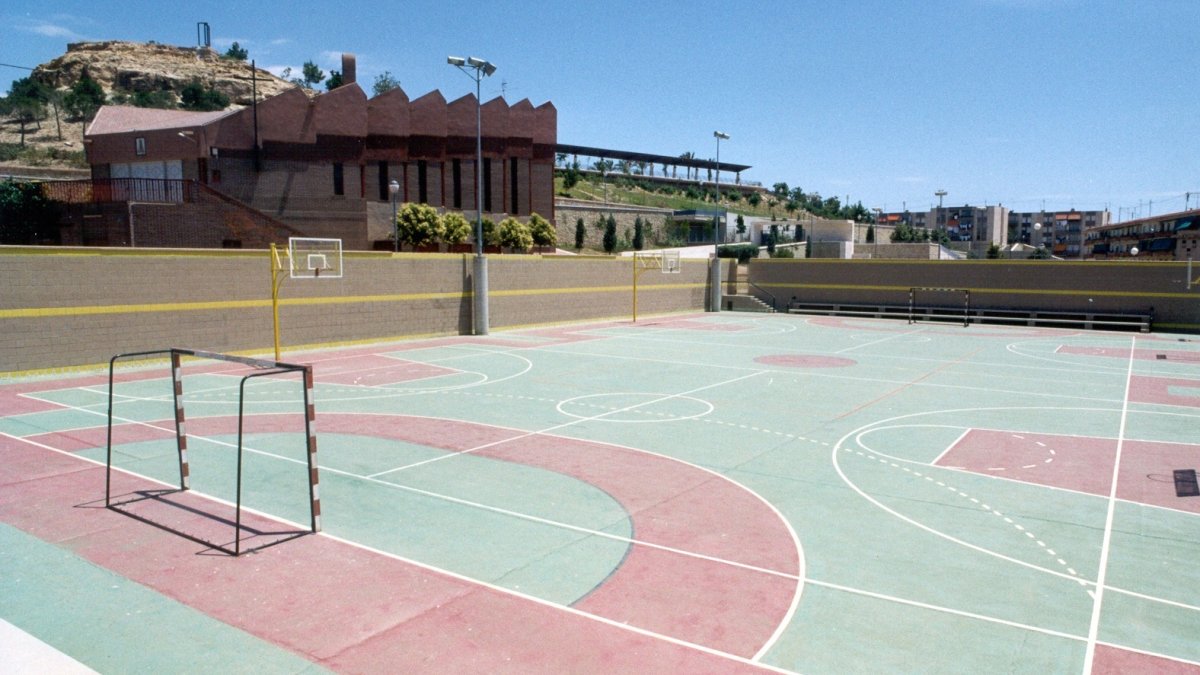 Imagen de archivo del polideportivo de Colonia Requena en la ciudad de Alicante