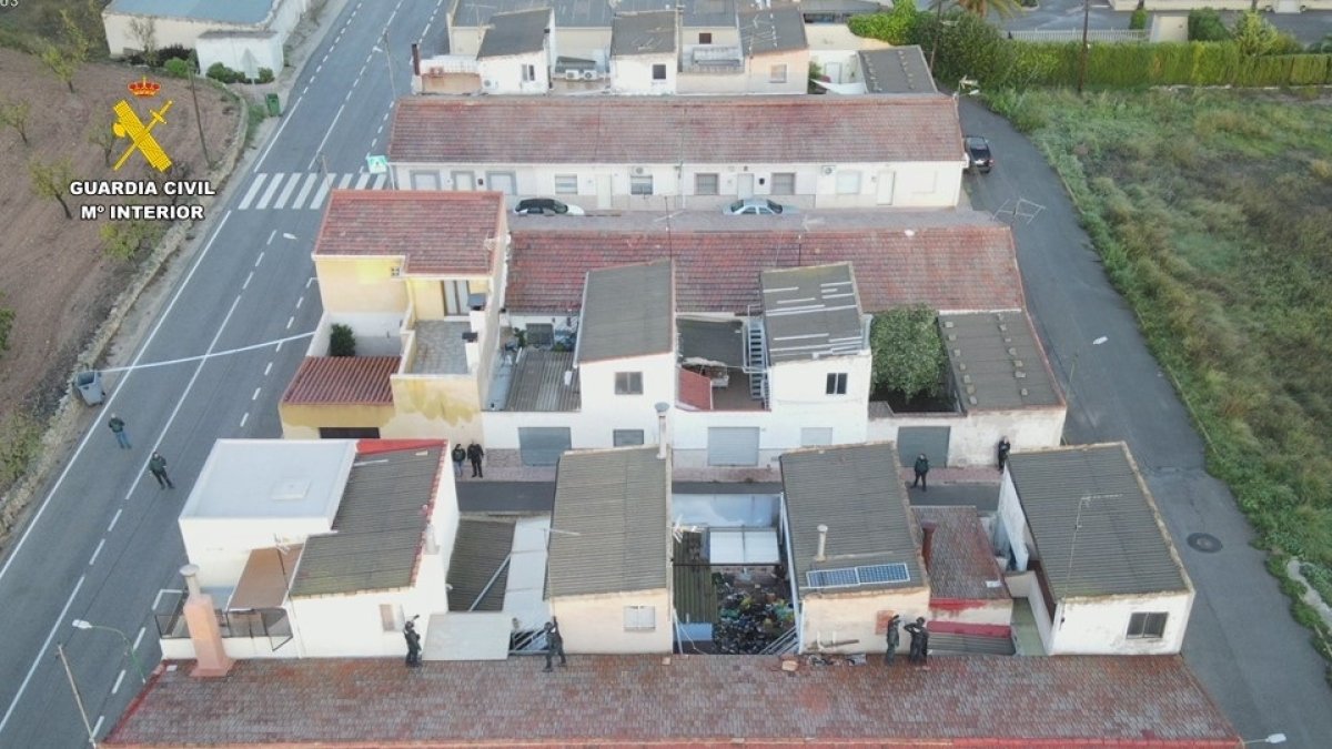 Imagen de la zona donde se reunían